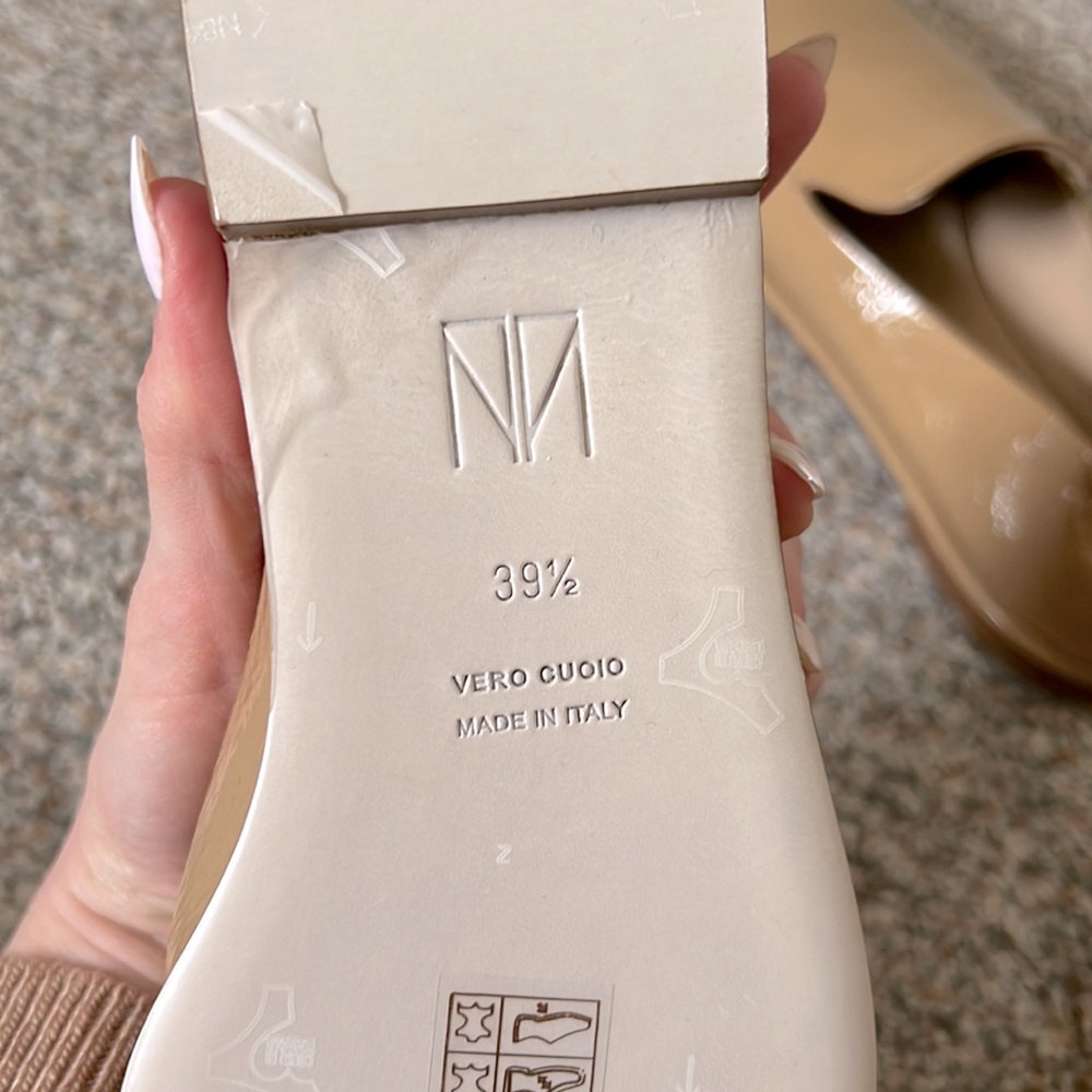 NWB Tamara Mellon Stow Loafers size EU 39.5 Nude patent - Picture 8 of 8